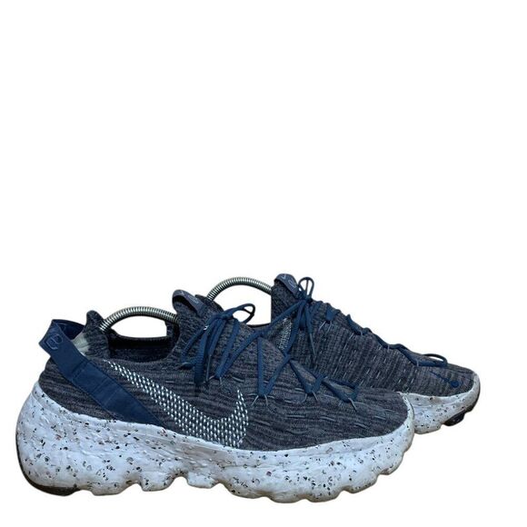 Nike Space Hippie 04 Mens Size 10.5 Mystic Navy Athletic Sneaker Shoes CZ6398400 - Picture 1 of 6